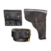 A holster and accessories for a Colt Kongsberg M 1914