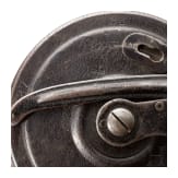 A snail drum magazine for an Artillery Luger, 2nd pattern, with adaptor for MP18