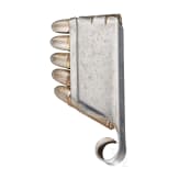A cartridge clip with five cartridges cal. 6,5 mm Bergmann No. 3
