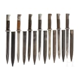 Seven bayonets M 1884/98