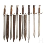 Seven bayonets type M 98/05