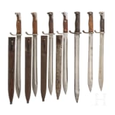 Seven bayonets type M 98/05