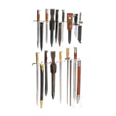 Ten bayonets