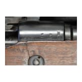 A carbine 98 k of the SS, made from a shortened rifle 98, with scope Heliavier