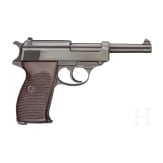 A Walther P 38 ZM Commercial with holster