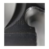 A carbine 98 k of the SS, made from a shortened rifle 98, with scope Heliavier