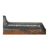 A carbine 98 k, Mauser m 1934 of the German postal service
