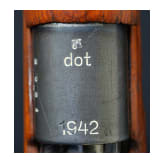 A carbine 33/40 for mountain troops, code "dot - 1942"