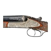 A side-by-side shotgun by B&uuml;hag in Suhl