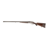 A side-by-side shotgun by B&uuml;hag in Suhl