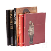 Five German art books on the topic of icons