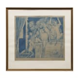 "Monkeys as judges of art", after Gabriel von Max, Munich, dated 1913