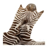 A South African zebra skin, 20th century
