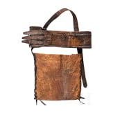 Jagdliche Tasche und Leibriemen, alpenl&auml;ndisch, 19. Jhdt.