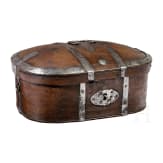 An iron mounted box for travel, Northern Germany, 18th century