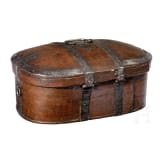 An iron mounted box for travel, Northern Germany, 18th century