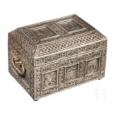 A cast iron casket, German, probably Ilsenburg foundry, ca. 1860