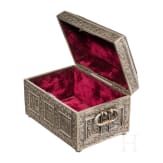 A cast iron casket, German, probably Ilsenburg foundry, ca. 1860