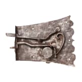A large South German gothic door lock, circa 1500