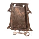 A late-Gothic chest lock, South German, circa 1520-40