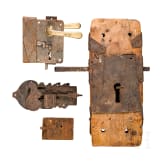 Four German locks, 17th/18th century
