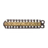 A German gauge for wire and sheet thicknesses, 17th century