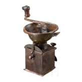 A French coffee grinder, circa 1800