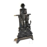 An English umbrella stand, cast iron, General Nelson, circa 1900