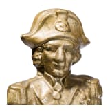 An English umbrella stand, cast iron, General Nelson, circa 1900