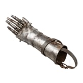A hand prosthesis, replica of Goetz von Berlichingen's famous "Iron hand"