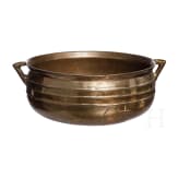 A large North German/Danish tripod skillet, 17th/18th century