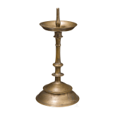 A small Nuremberg pricket candlestick (Hausleuchter), 16th/17th century