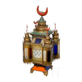 A tent lamp probably from England for the Osmanian market, 19th century