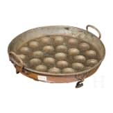 A South German copper pan, 18th century
