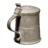 A tin drinking jug, N&ouml;rdlingen, circa 1640