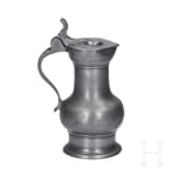 A small pewter flagon from Cologne, first half of the 18th century