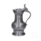 A small pewter flagon from Cologne, first half of the 18th century