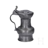 A small pewter flagon from Cologne, first half of the 18th century