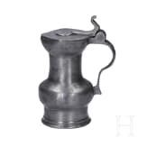 A small pewter flagon from Cologne, first half of the 18th century