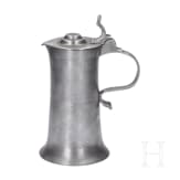 Two Swabian pewter jugs, 18th century