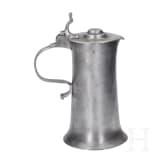 Two Swabian pewter jugs, 18th century