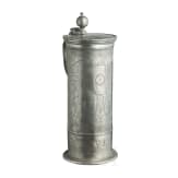 A large tin jug as shooting price for the shooters of Borgstede/Varel, dated 1770