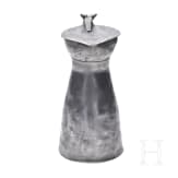 Two Wallis-Swiss pewter jugs, 2nd half of the 18th century