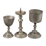 Two cups and a candlestick, Germany, 18th/19th century