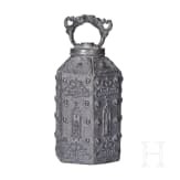 A pewter jug and plate, Balkans and Karlsbad, 18th/19th century