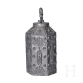 A pewter jug and plate, Balkans and Karlsbad, 18th/19th century