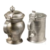 Two tin cans, Franconia, circa 1800