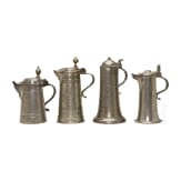 Four German jugs, 19th century