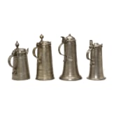 Four German jugs, 19th century