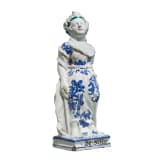 A southern German Baroque fayance sculpture of "Hope", 18th century